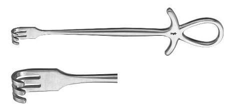 МЕРФІ РЕТРАКТОР ТУП. T 3 ЗУБ. S 195MM